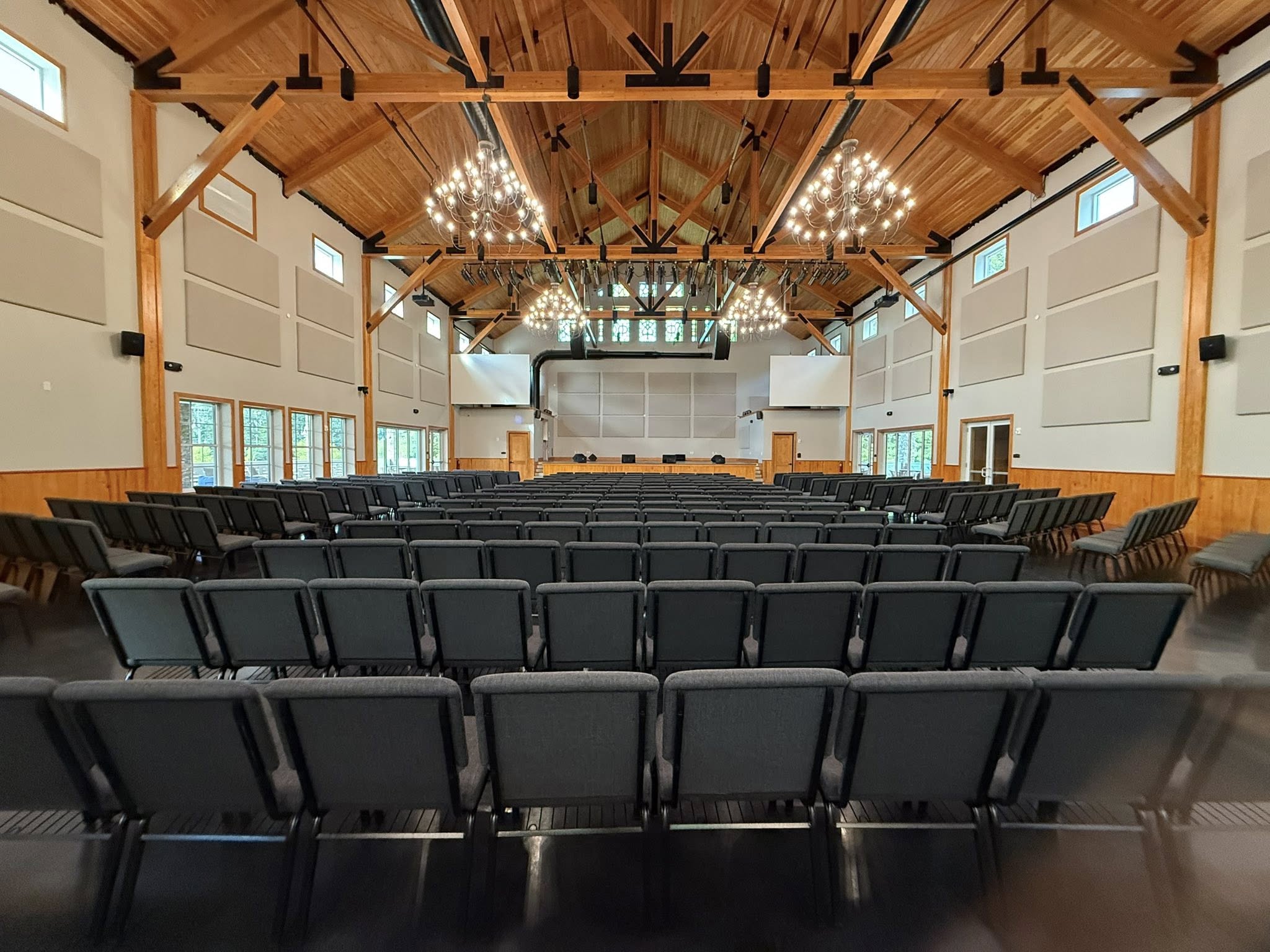 Pardue Center stage setup